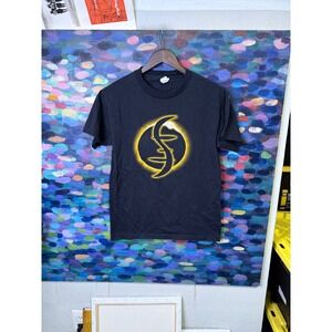 NBC Heroes TV Series Promo T-Shirt Mens Small Black Eclipse Logo Graphic Tee